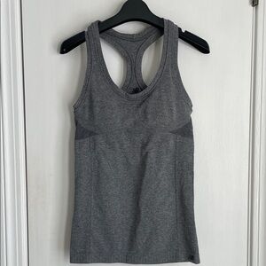 New Balance Charcoal Racerback Tank Top